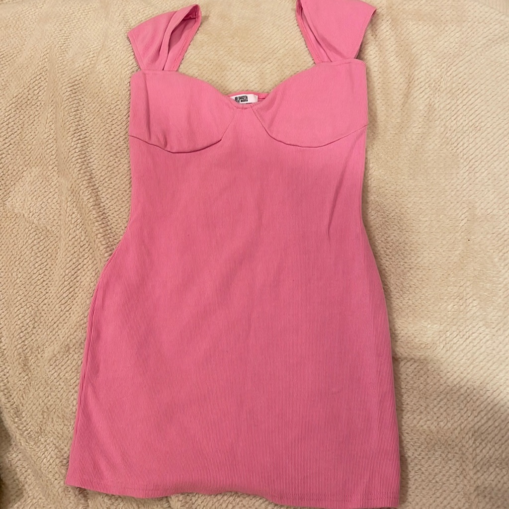 Pink Bb Dakota Steve Madden Bodycon Dress Size Small